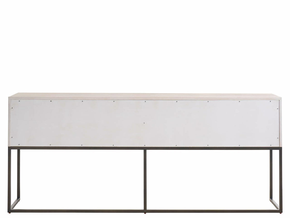 Universal Furniture River Rock Metal Base Console — Dwell Collection