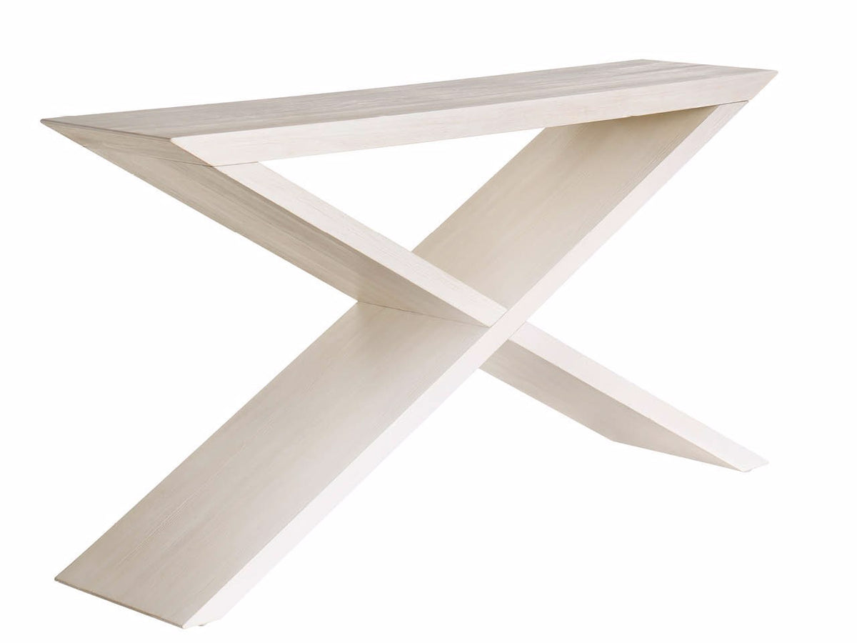 Universal Furniture River Rock Cross Console — Dwell Collection