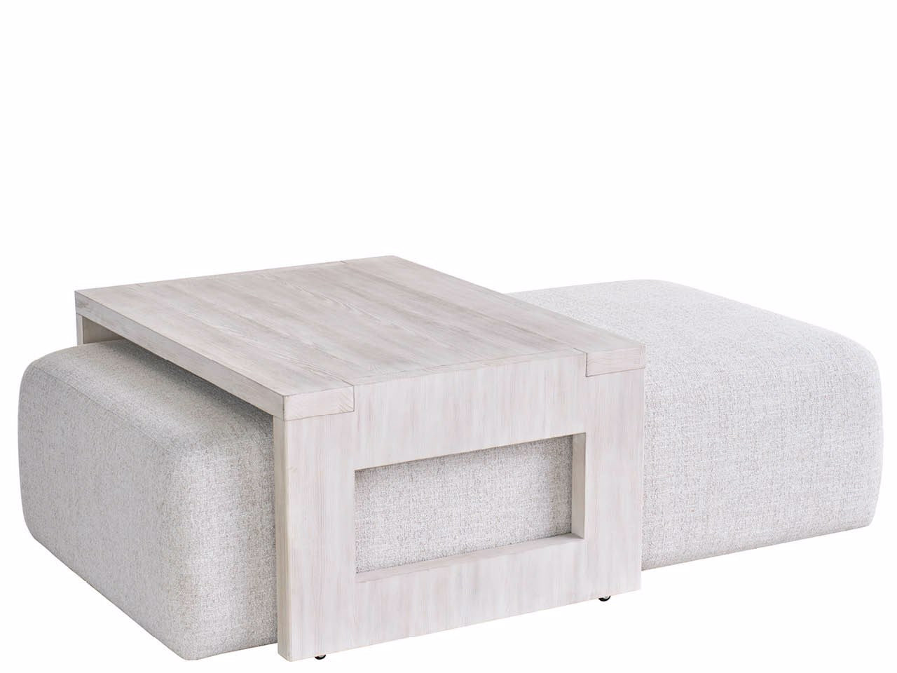 Universal Furniture River Rock Nesting Cocktail Ottoman — Dwell Collection