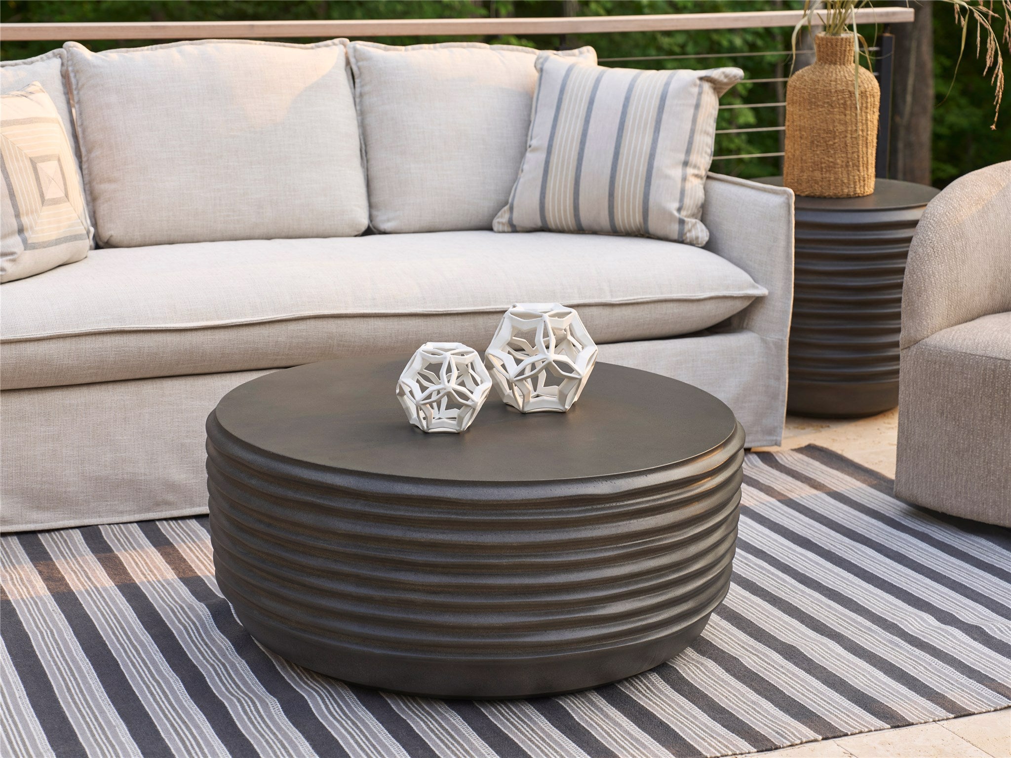 Universal Furniture Dwell Charcoal Cocktail Table — Dwell Collection