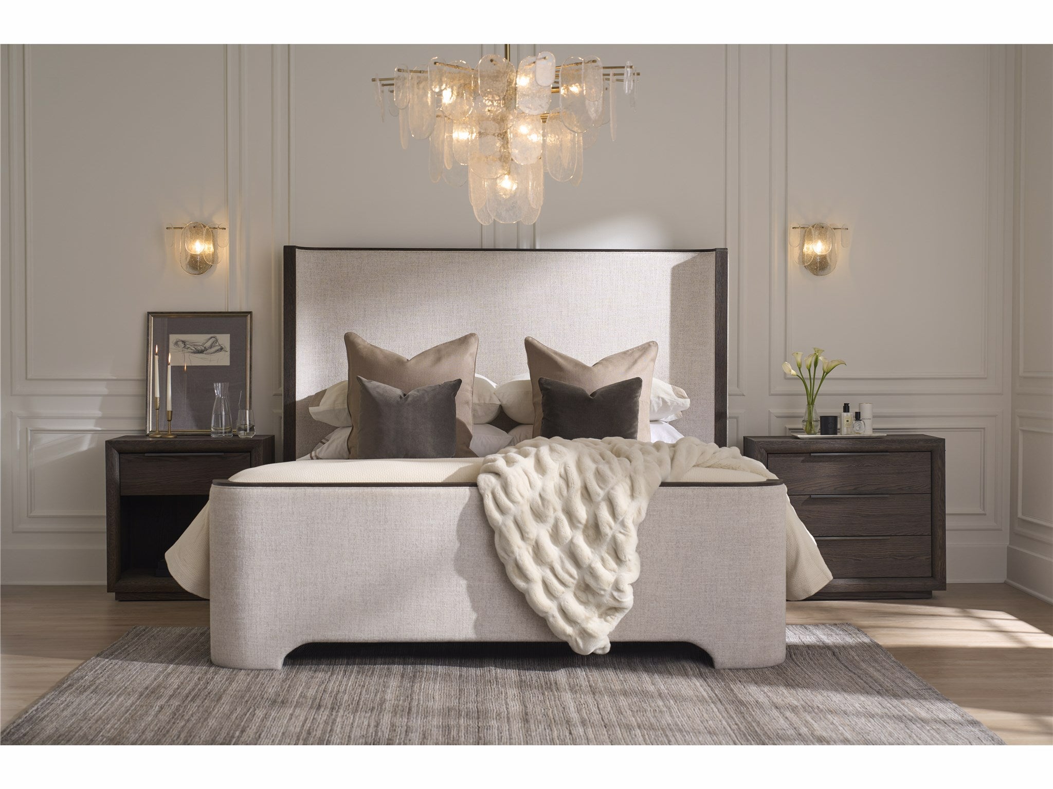 Universal Furniture Sable One Drawer Nightstand — Modern Collection