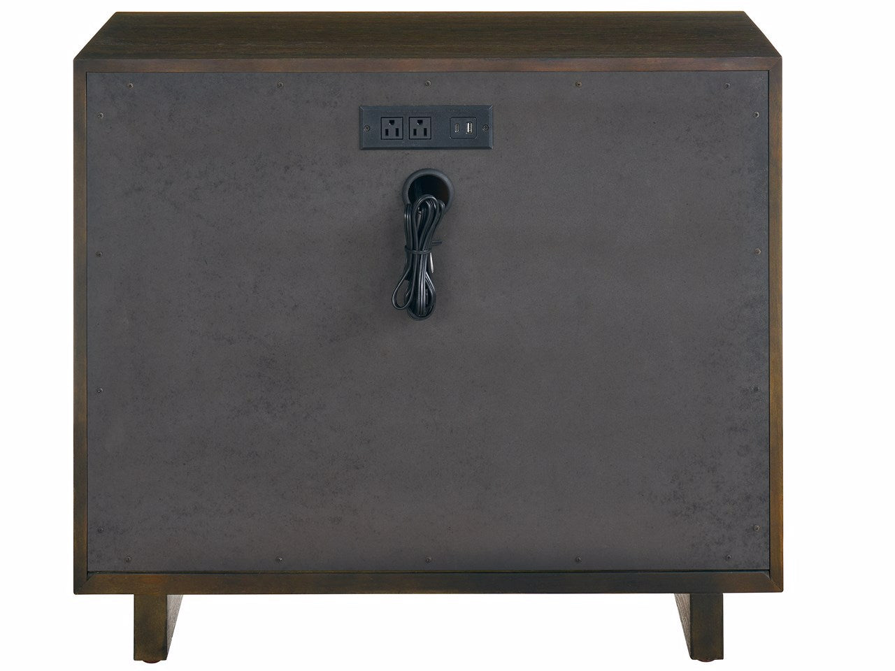 Universal Furniture Sable Three Drawer Nightstand — Modern Collection