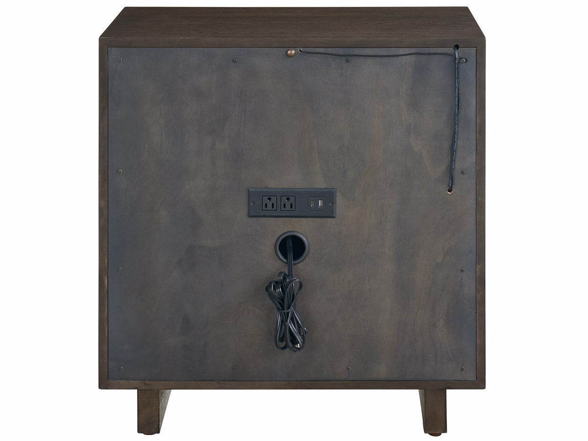 Universal Furniture Sable Open Storage Nightstand — Modern Collection