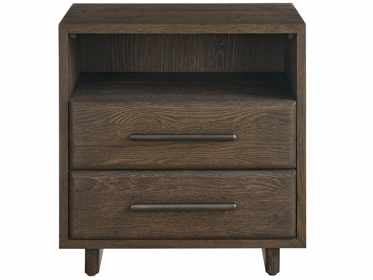 Universal Furniture Sable Open Storage Nightstand — Modern Collection