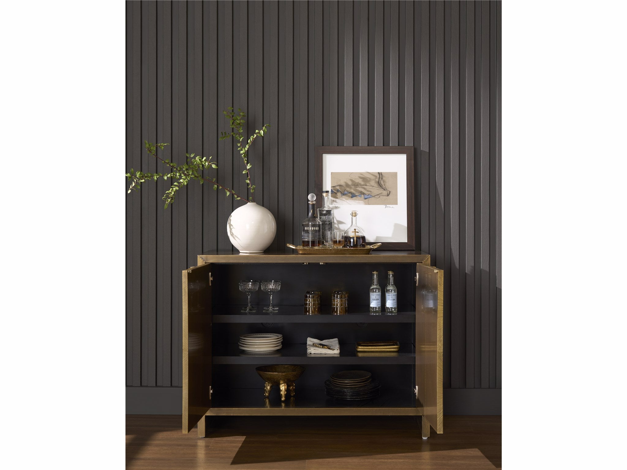 Universal Furniture Origami Hall Chest — Modern Collection