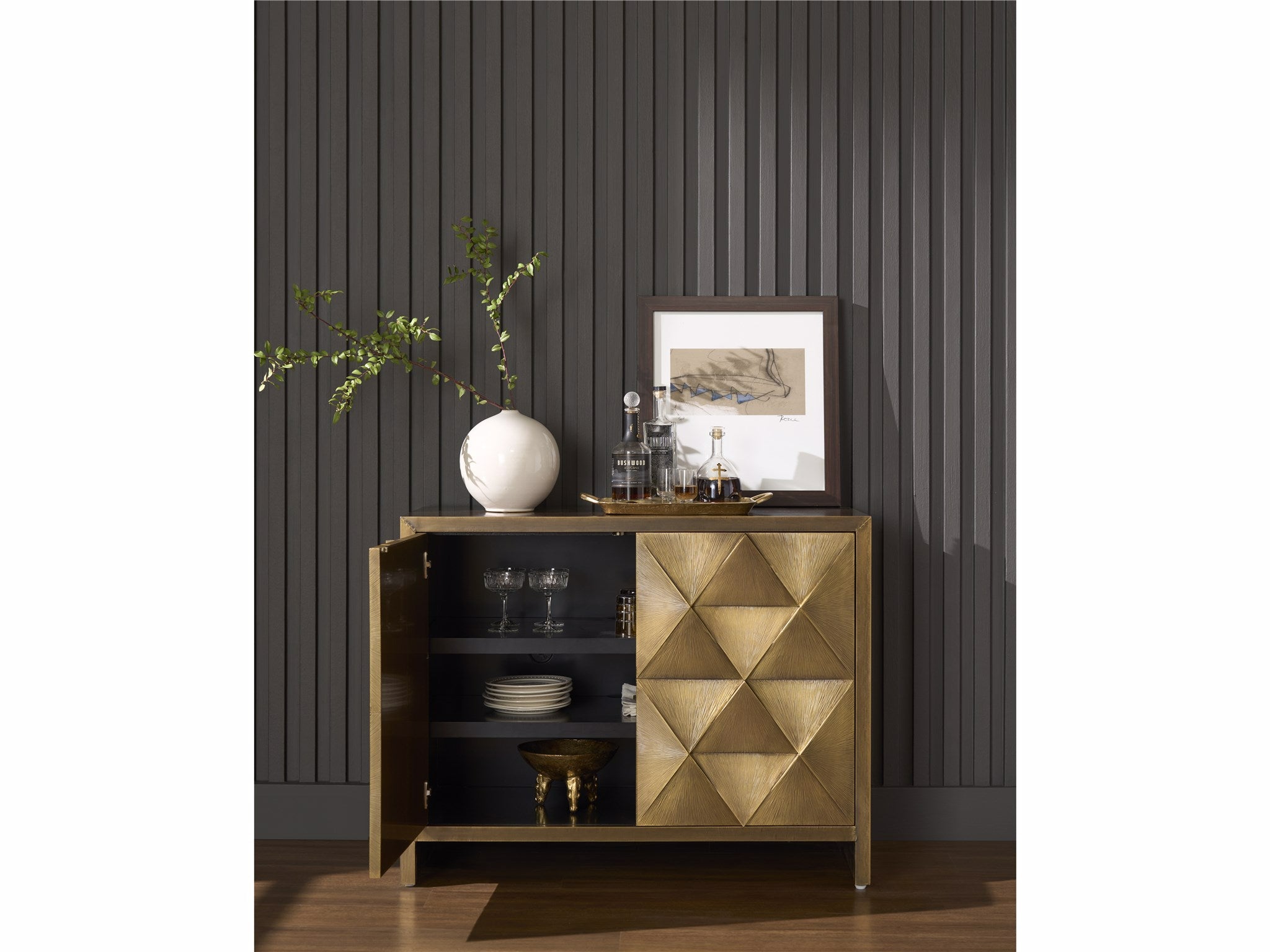 Universal Furniture Origami Hall Chest — Modern Collection