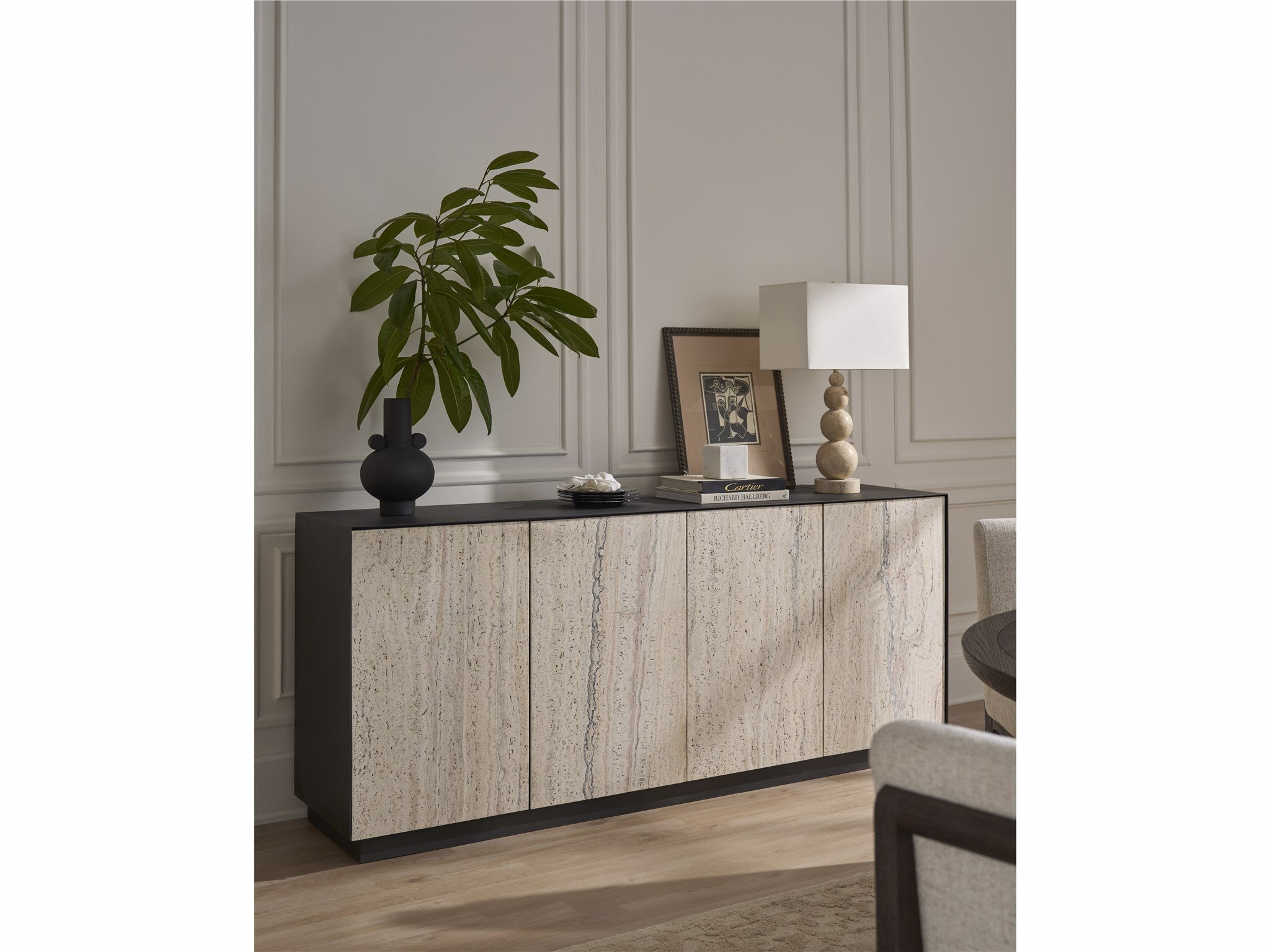 Universal Furniture Stone Credenza — Modern Collection