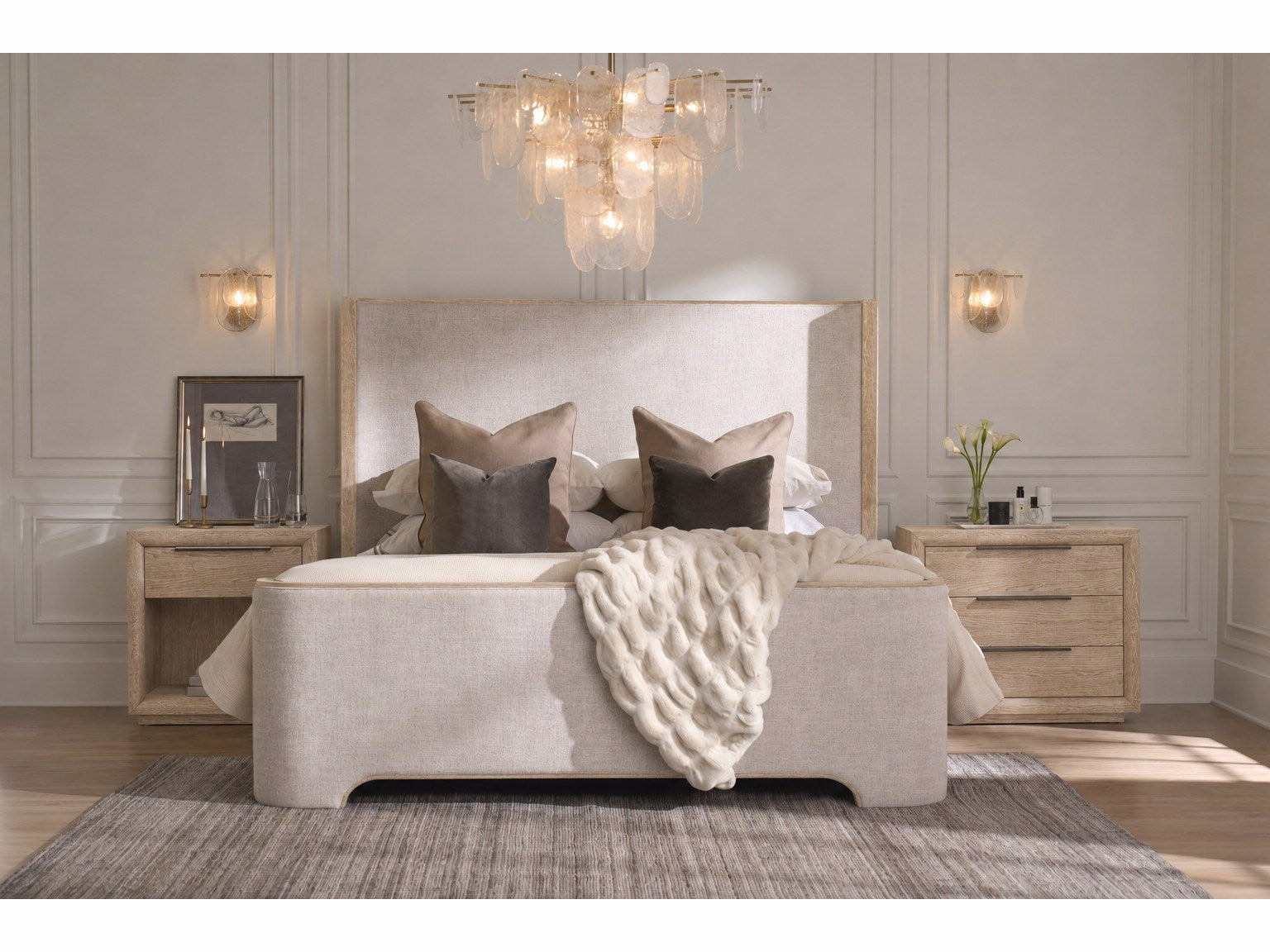 Universal Furniture Desert Bed — Modern Collection
