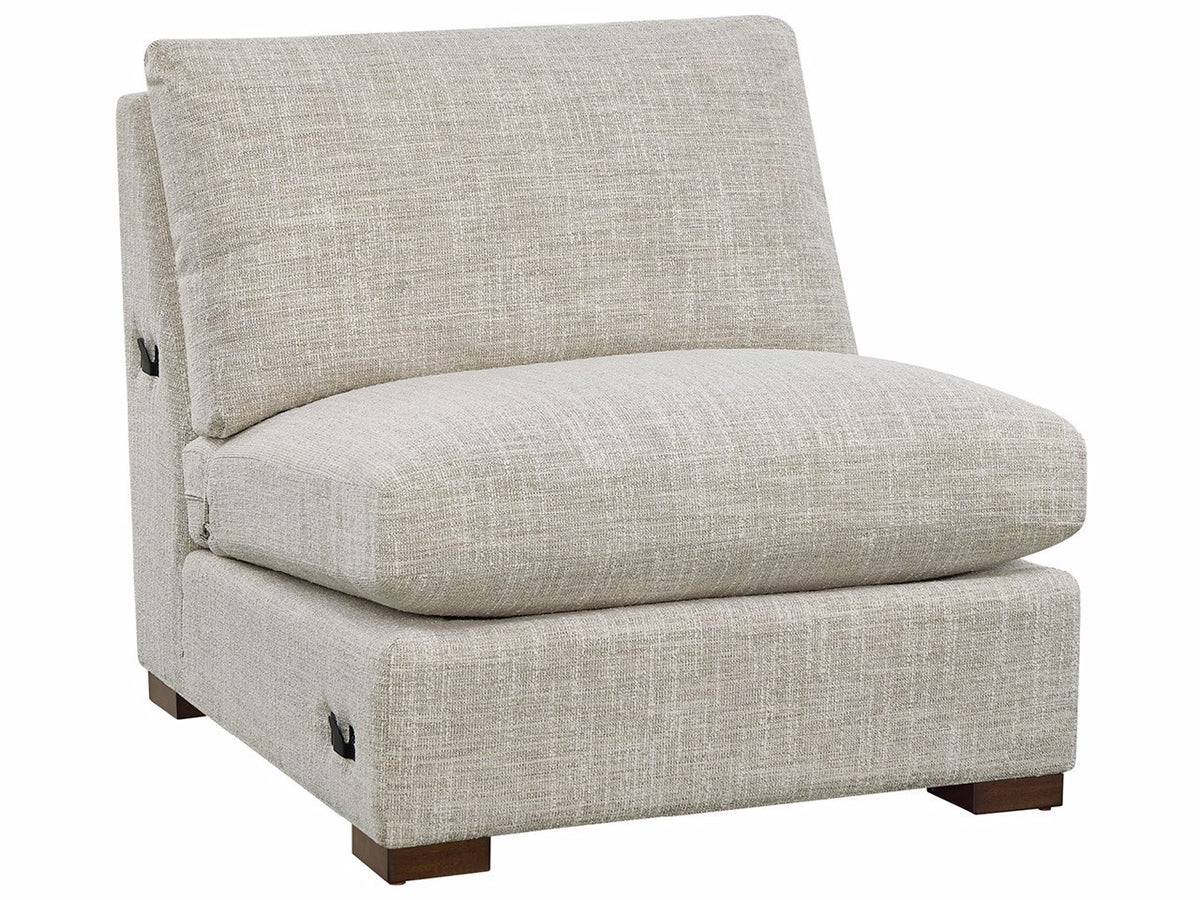 Universal Furniture Fletcher Armless Chair — Ayers Caramel — Fletcher Collection