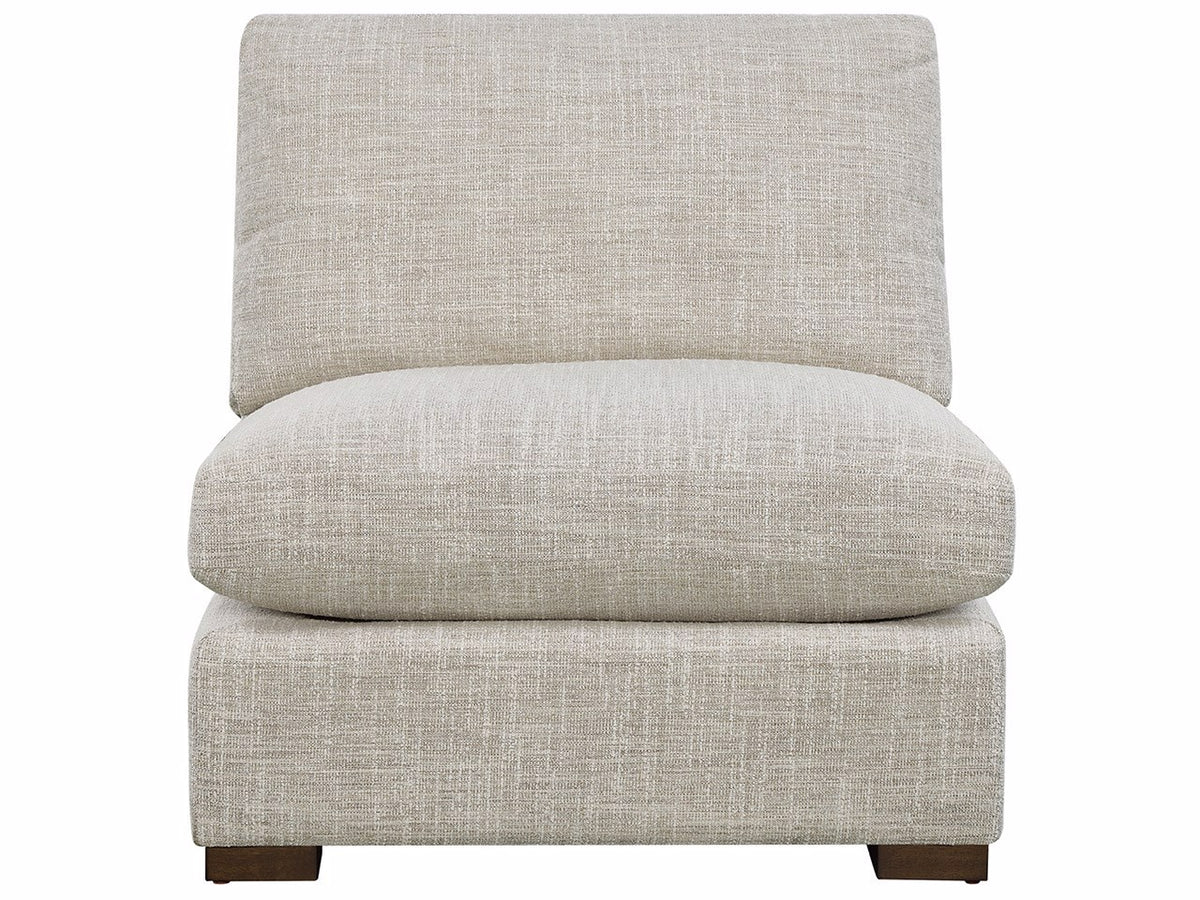 Universal Furniture Fletcher Armless Chair — Ayers Caramel — Fletcher Collection