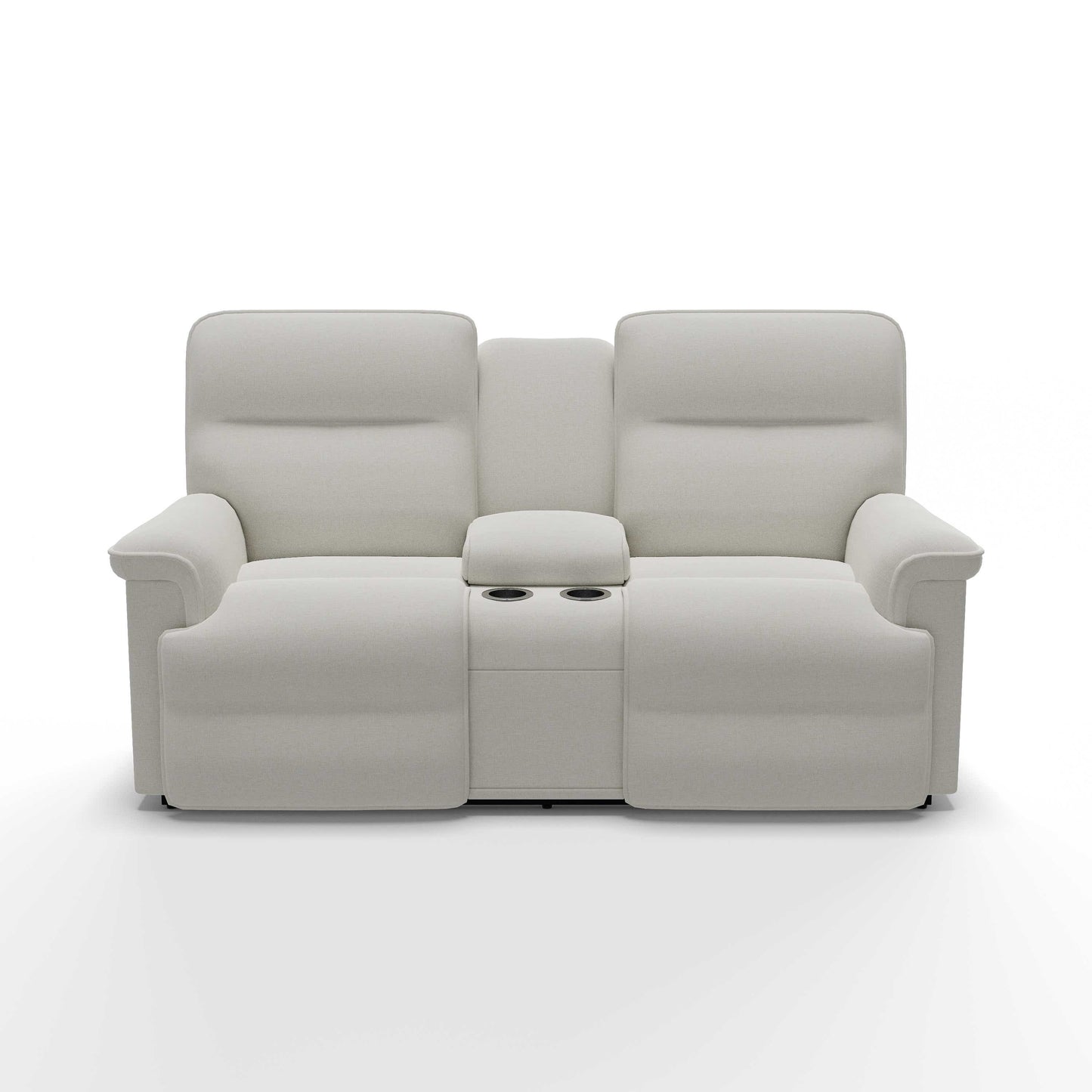 La-Z-Boy Jay Power Reclining Console Loveseat — Power Recline for Two La-Z-Boy Power Reclining Loveseat