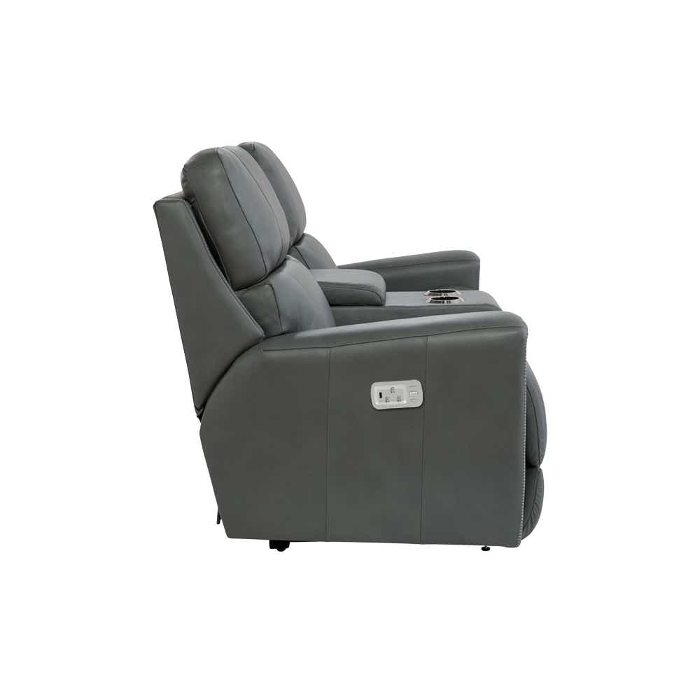La-Z-Boy Apollo Power Reclining Loveseat — Console, Headrest and Lumbar La-Z-Boy Power Reclining Loveseat
