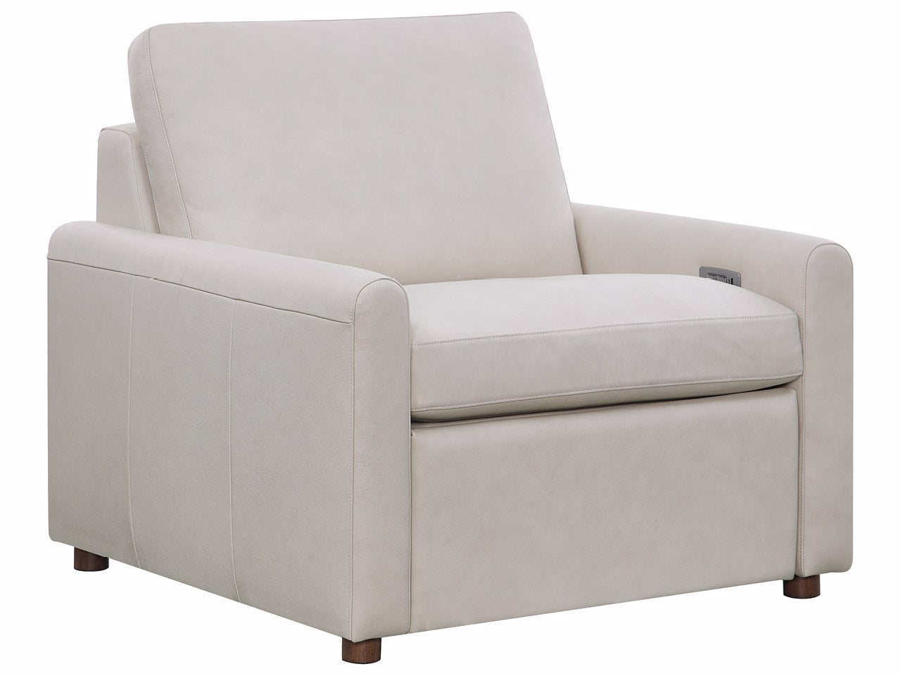 Universal Furniture Hyde Recliner — Markham Frost — Hyde Collection