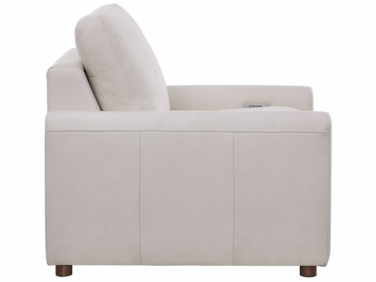Universal Furniture Hyde Recliner — Markham Frost — Hyde Collection