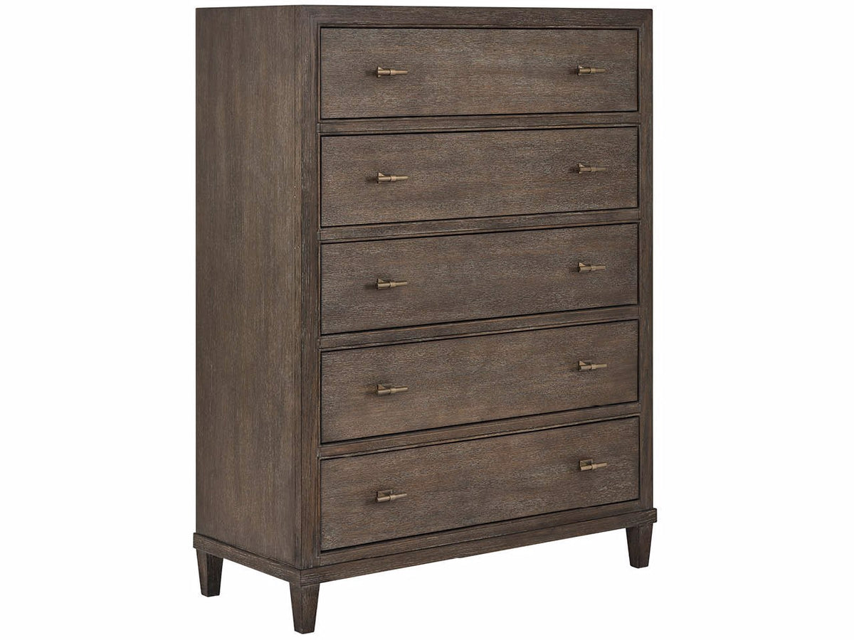 Universal Furniture Montclair Cocoa Chest — 5 Drawer — Montclair Collection