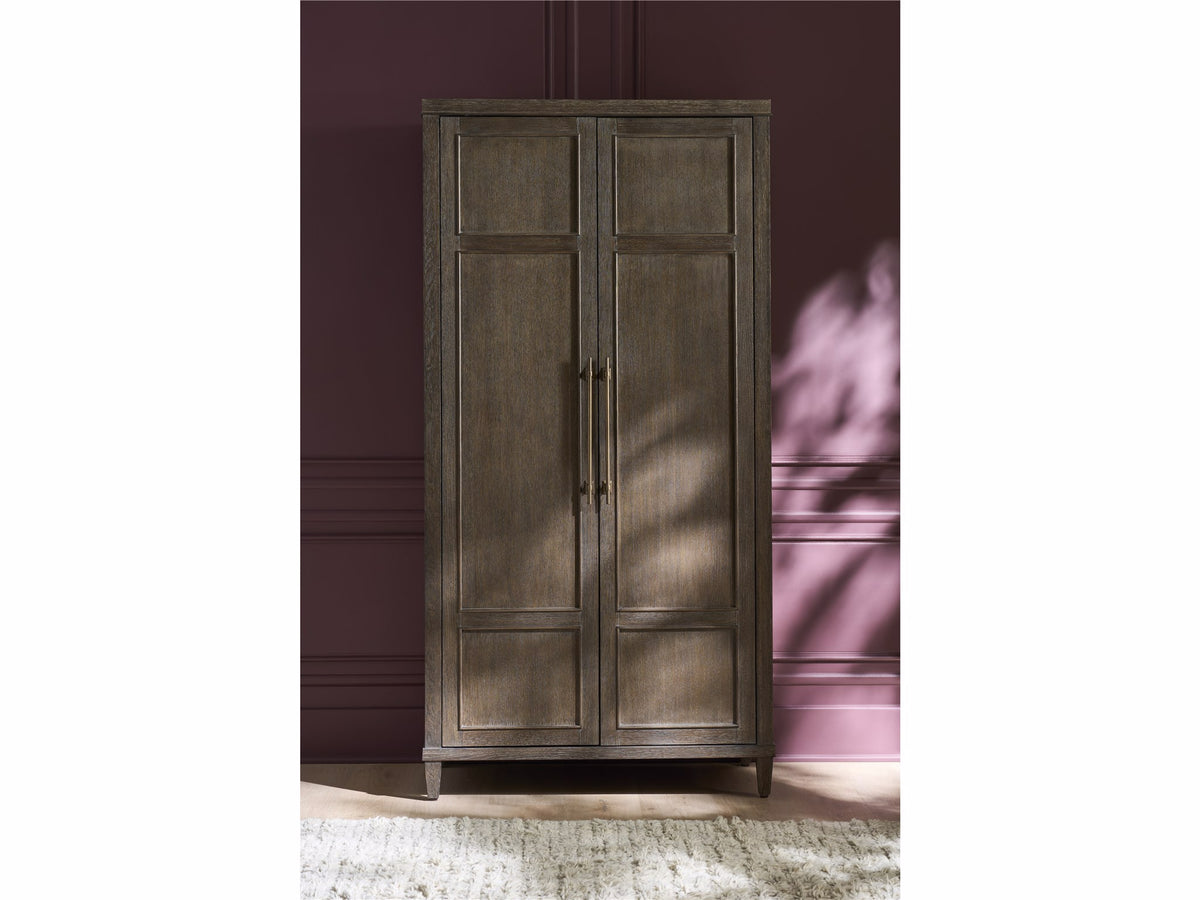 Universal Furniture Montclair Cocoa Cabinet — LED — Montclair Collection