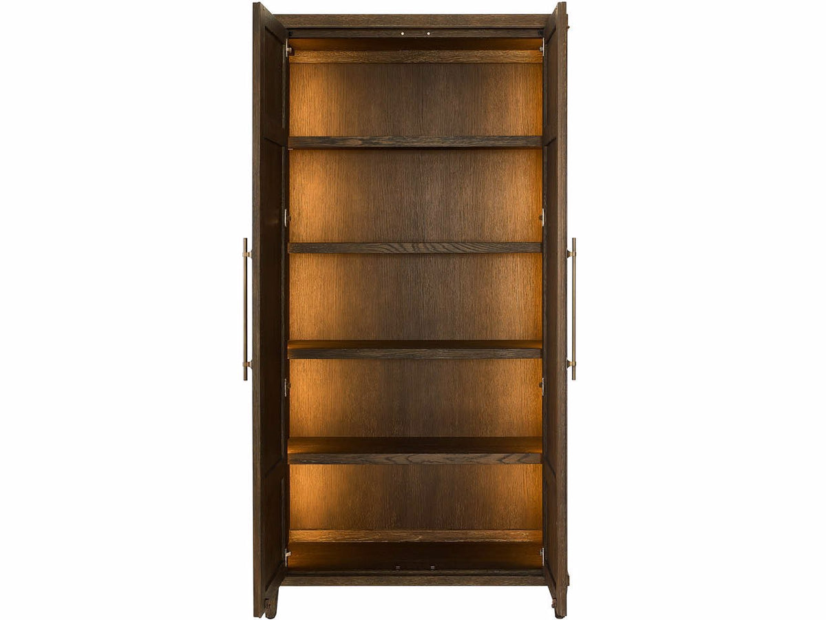 Universal Furniture Montclair Cocoa Cabinet — LED — Montclair Collection