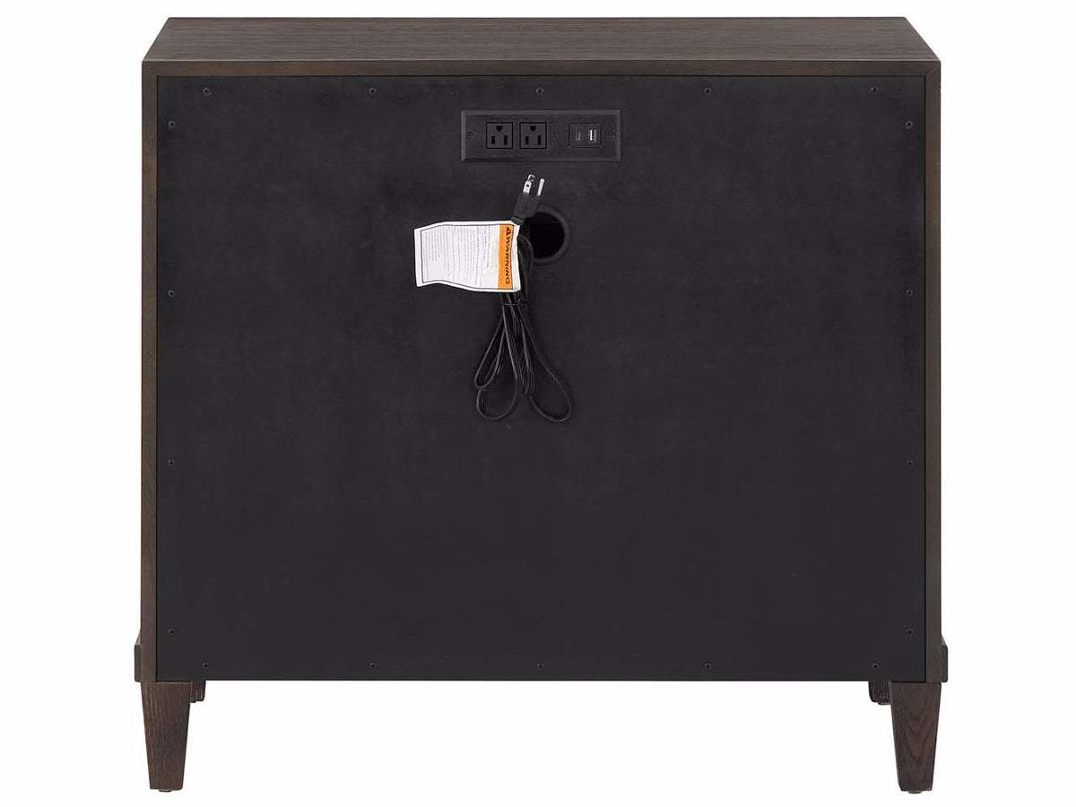 Universal Furniture Montclair Cocoa Nightstand — 3 Drawer — Montclair Collection