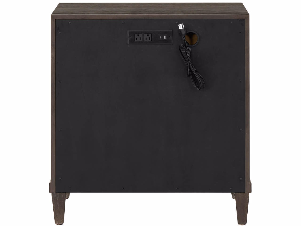 Universal Furniture Montclair Cocoa Nightstand — 2 Drawer — Montclair Collection