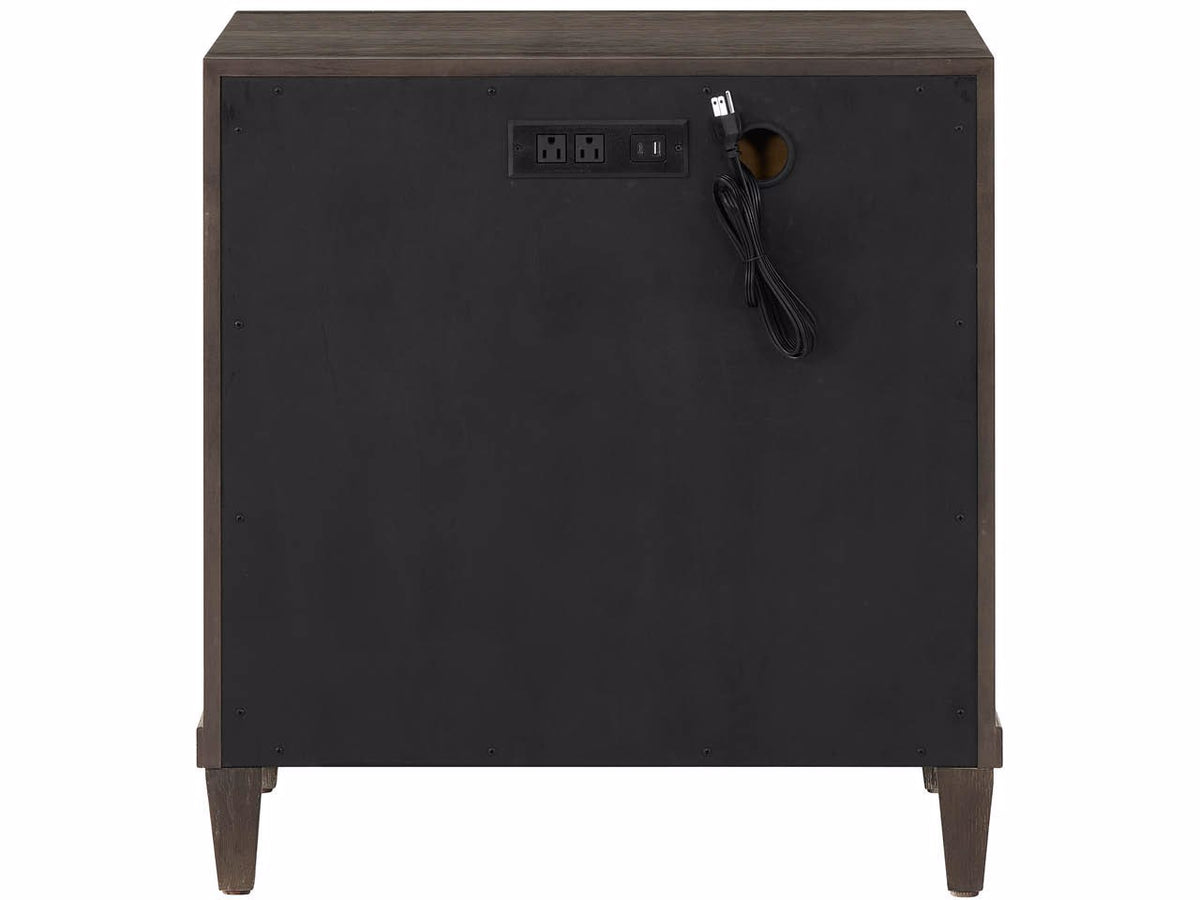 Universal Furniture Montclair Cocoa Nightstand — 2 Drawer — Montclair Collection