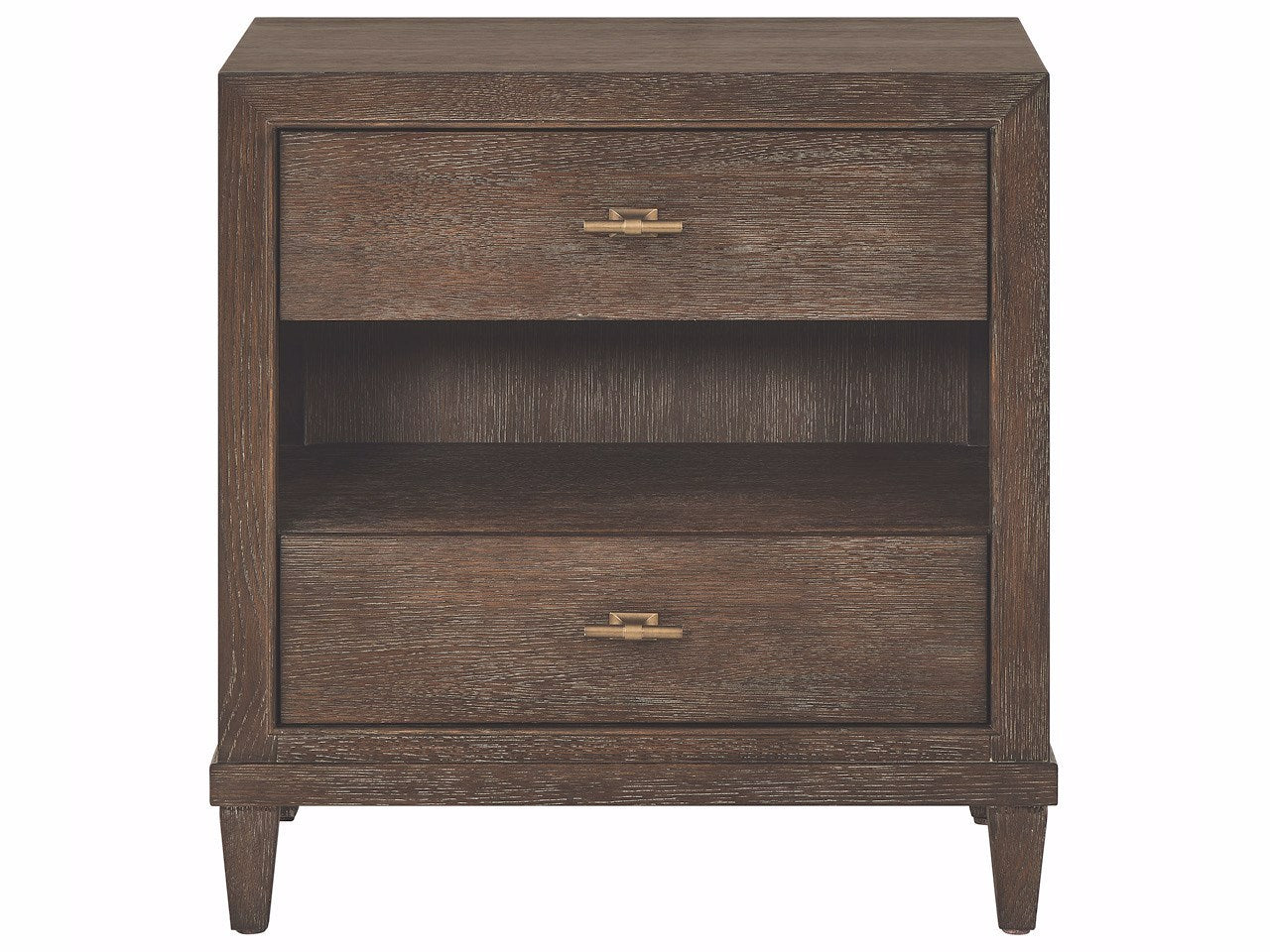 Universal Furniture Montclair Cocoa Nightstand — 2 Drawer — Montclair Collection
