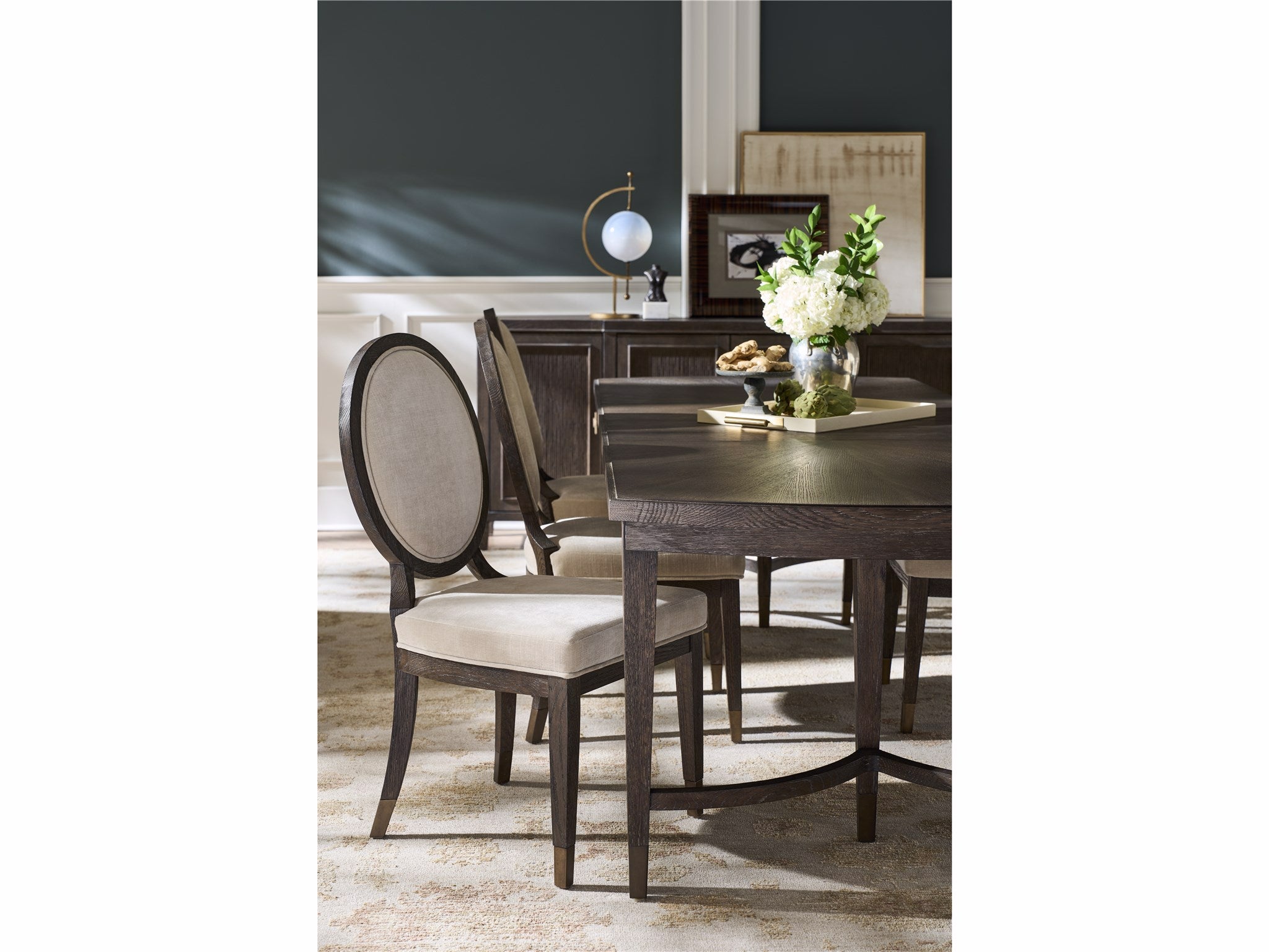 Universal Furniture Cocoa Oval Side Chair — Montclair Collection