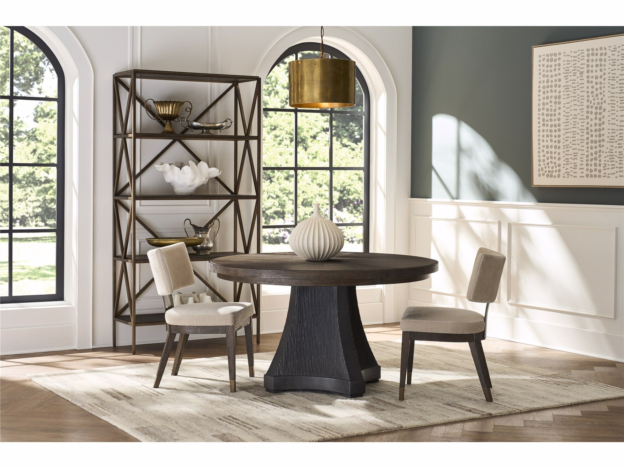 Universal Furniture Cinder Dining Table — Montclair Collection