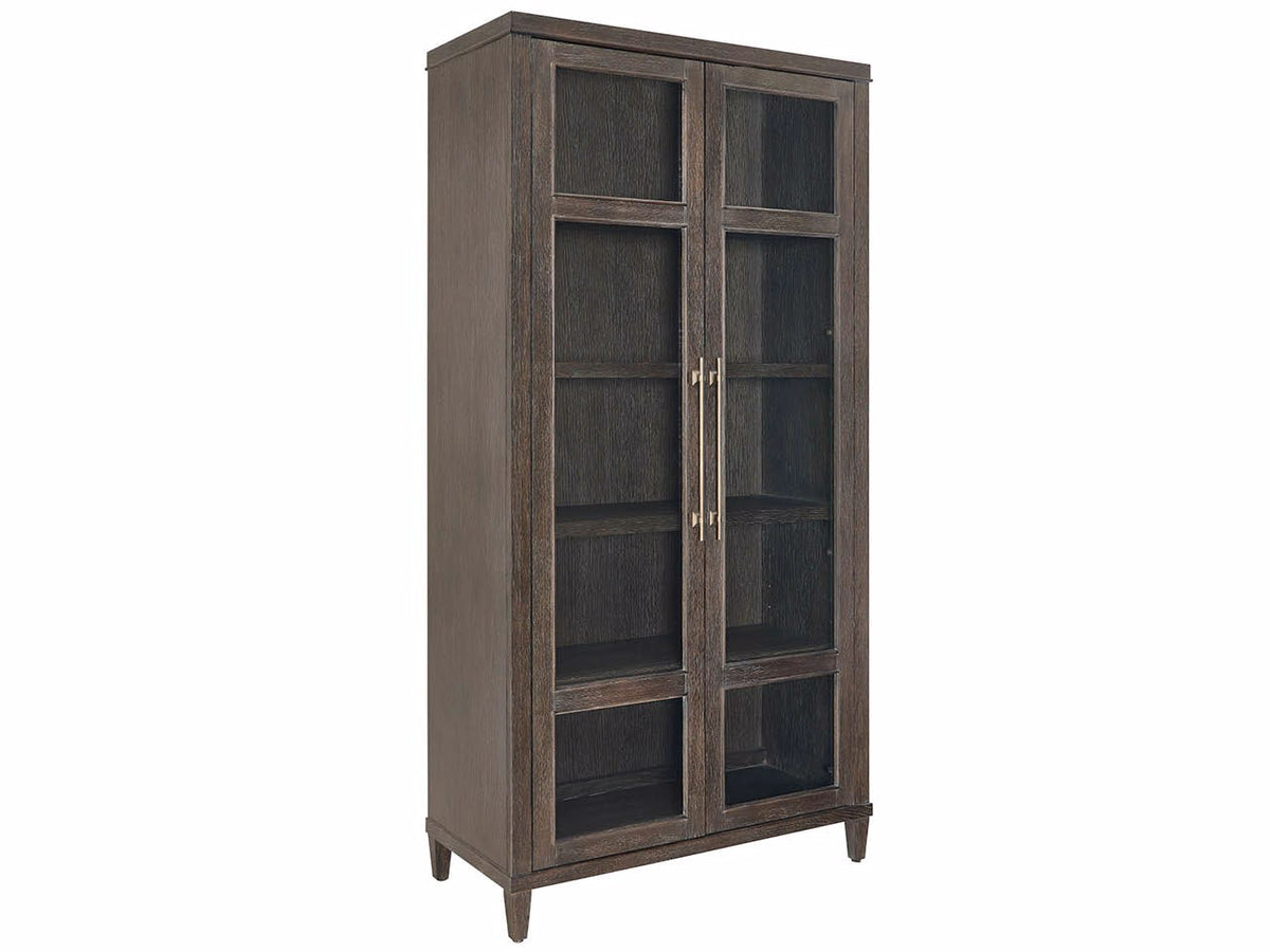 Universal Furniture Montclair Cocoa Cabinet — Glass Doors — Montclair Collection