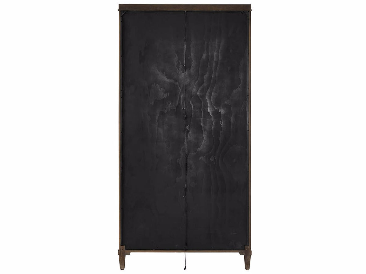 Universal Furniture Montclair Cocoa Cabinet — Glass Doors — Montclair Collection