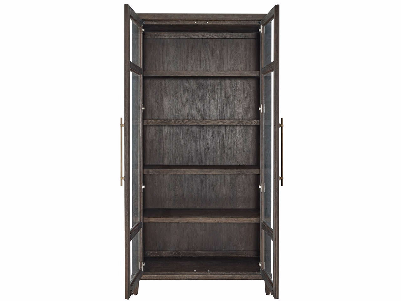 Universal Furniture Montclair Cocoa Cabinet — Glass Doors — Montclair Collection