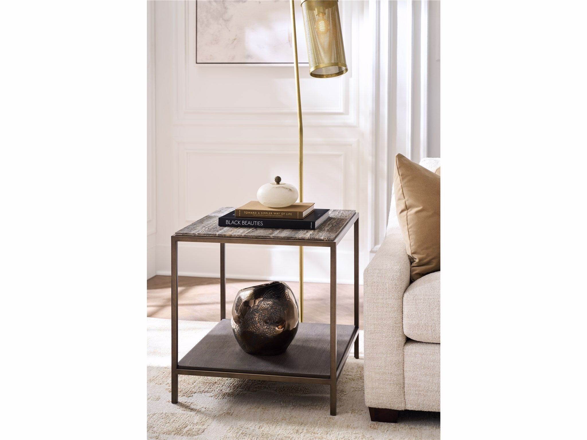 Universal Furniture Brindle End Table — Montclair Collection
