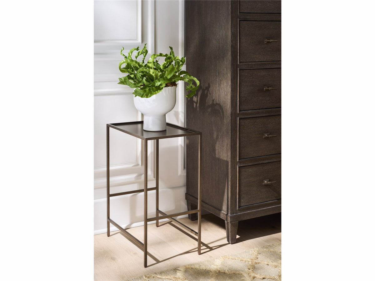 Universal Furniture Metal Side Table — Montclair Collection