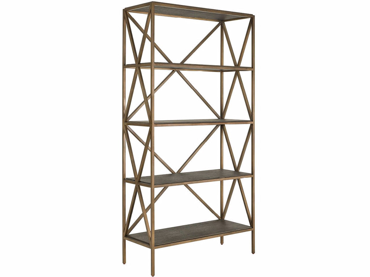 Universal Furniture Cocoa Etagere — Montclair Collection