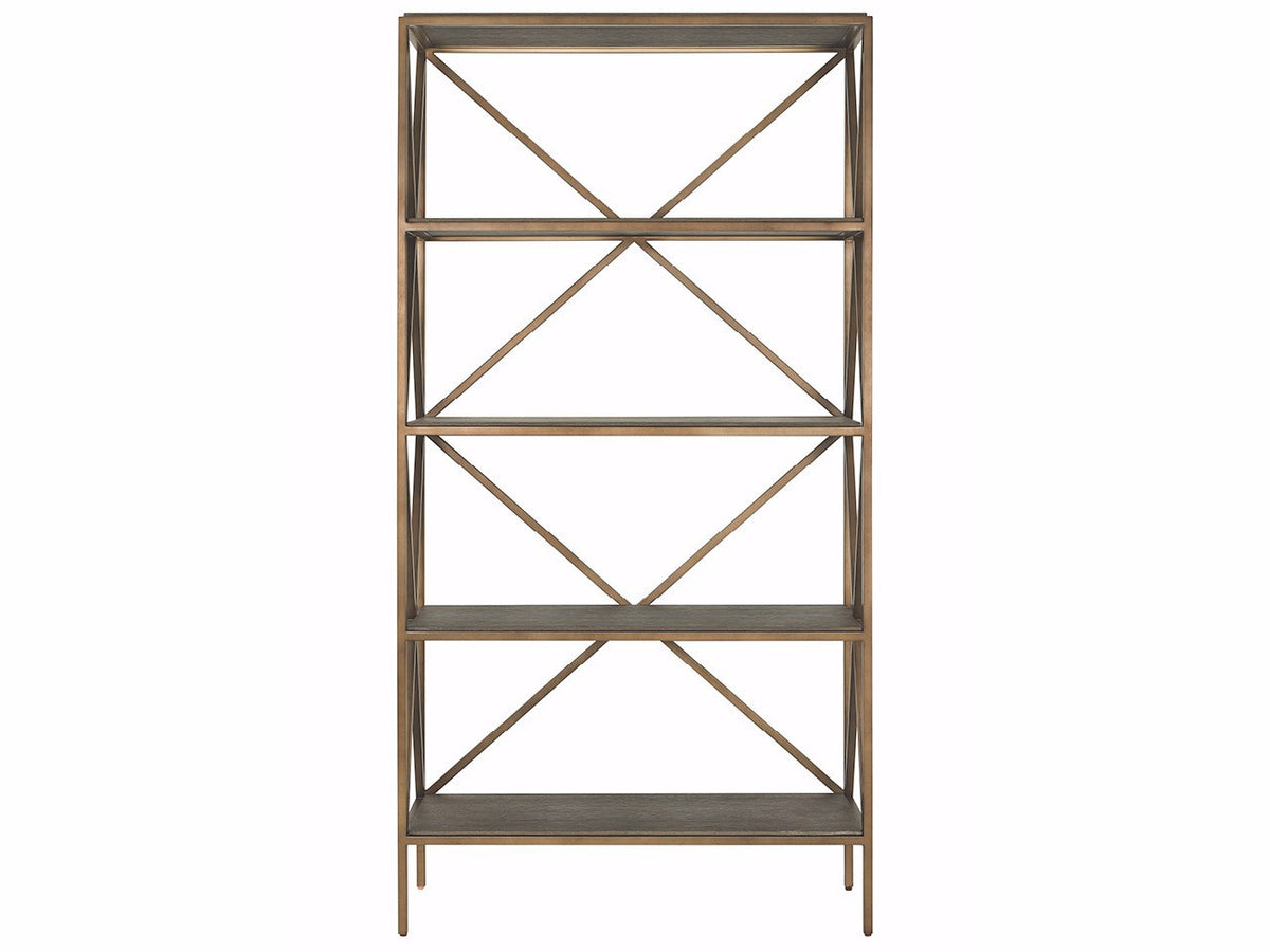 Universal Furniture Cocoa Etagere — Montclair Collection