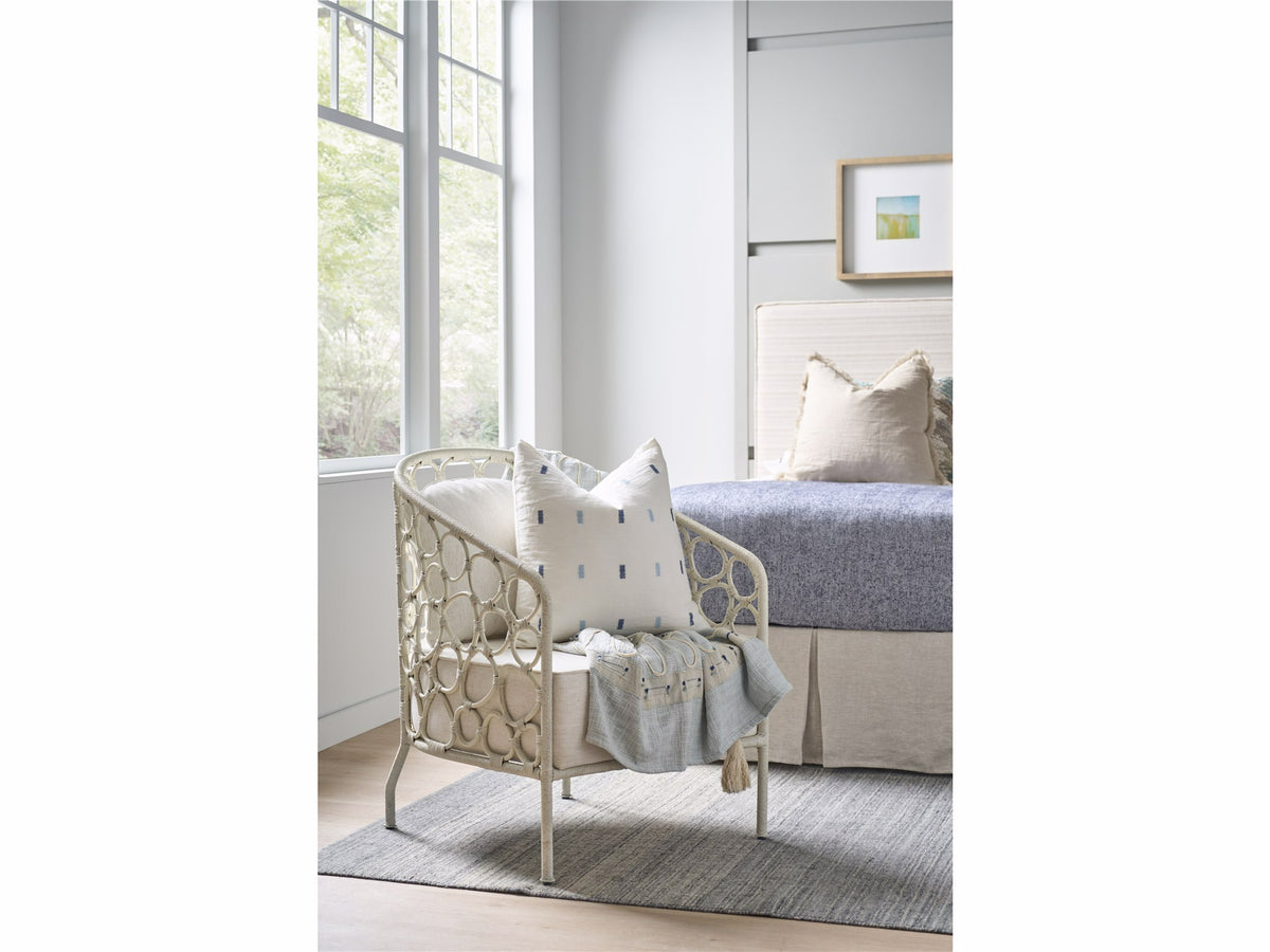 Universal Furniture Pebble Accent Chair — Nomad Snow — Oasis Collection