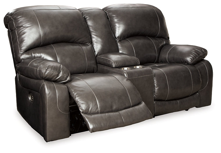 Hallstrung Power Reclining Loveseat and Power Recliner