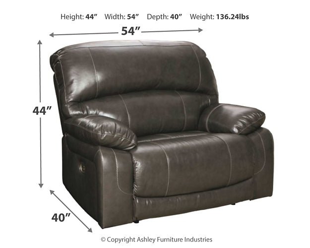 Hallstrung Power Reclining Loveseat and Power Recliner