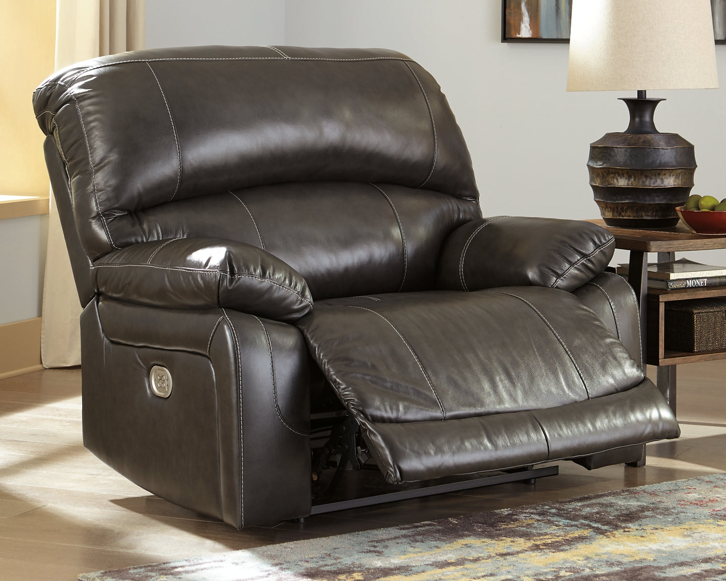 Hallstrung Power Reclining Loveseat and Power Recliner