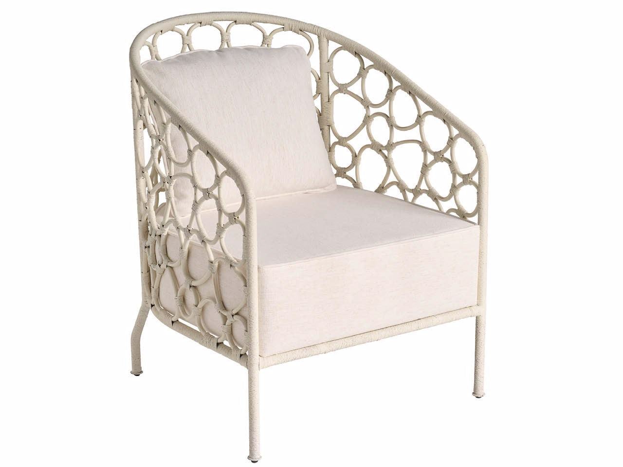 Universal Furniture Pebble Accent Chair — Nomad Snow — Oasis Collection