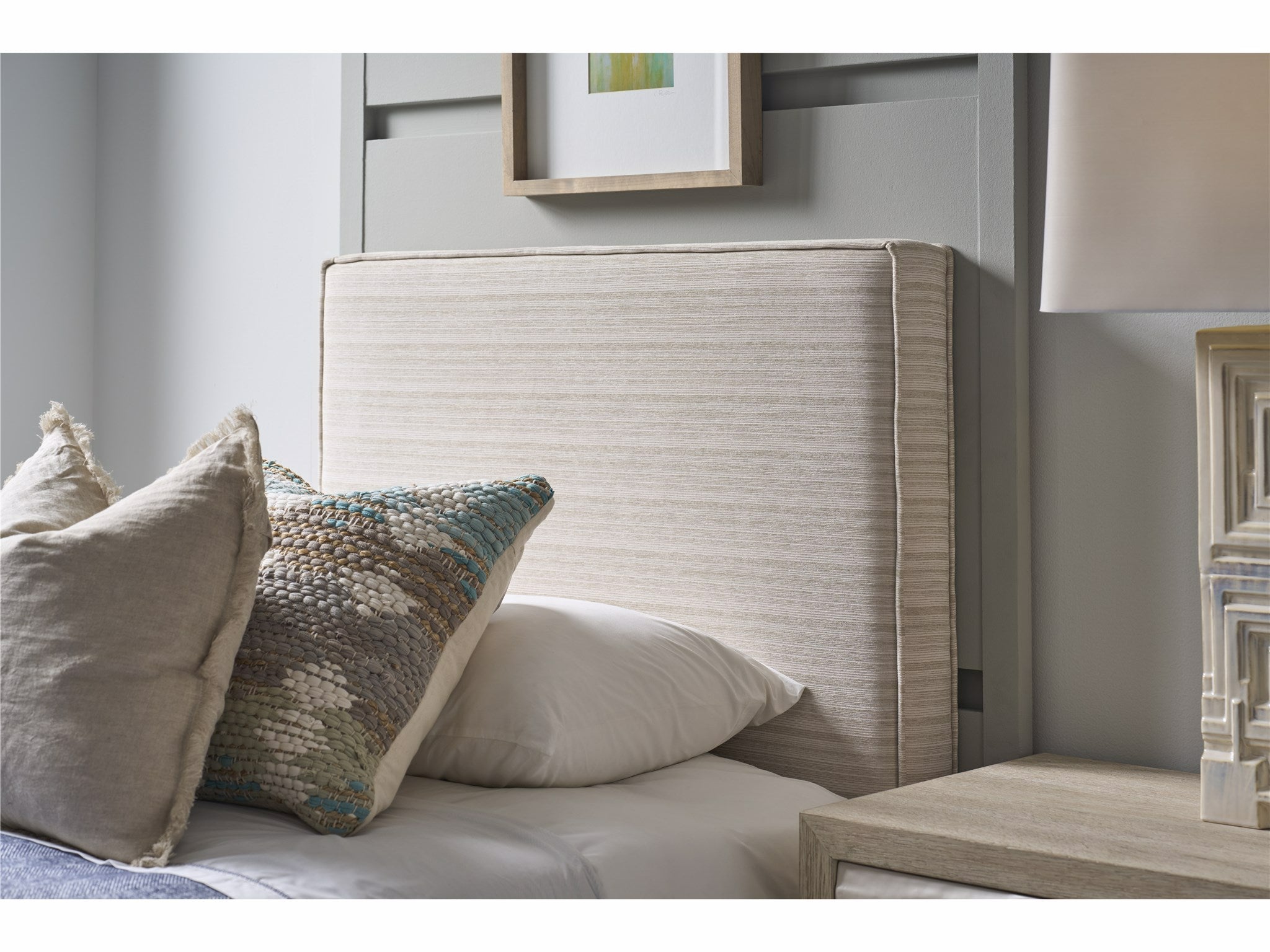 Universal Furniture Drift Upholstered Headboard Twin — Oasis Collection