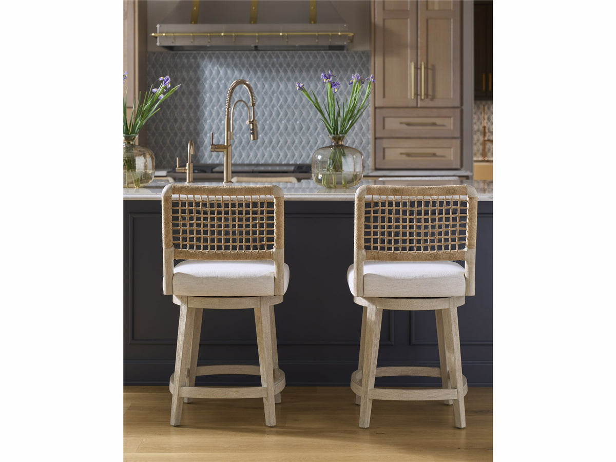 Universal Furniture Dockside Swivel Counter Stool — Oasis Collection