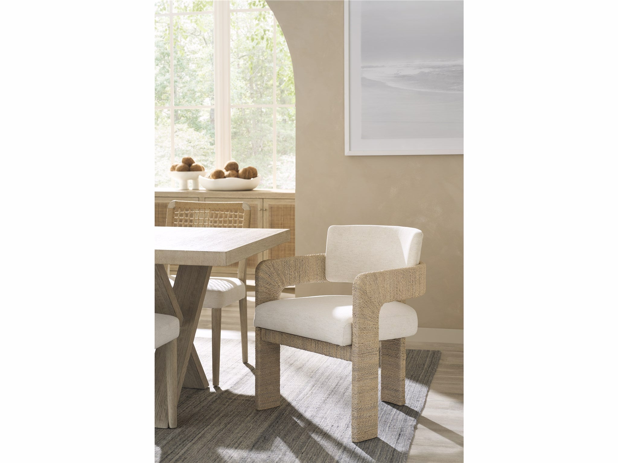 Universal Furniture Abaca Arm Chair — Oasis Collection