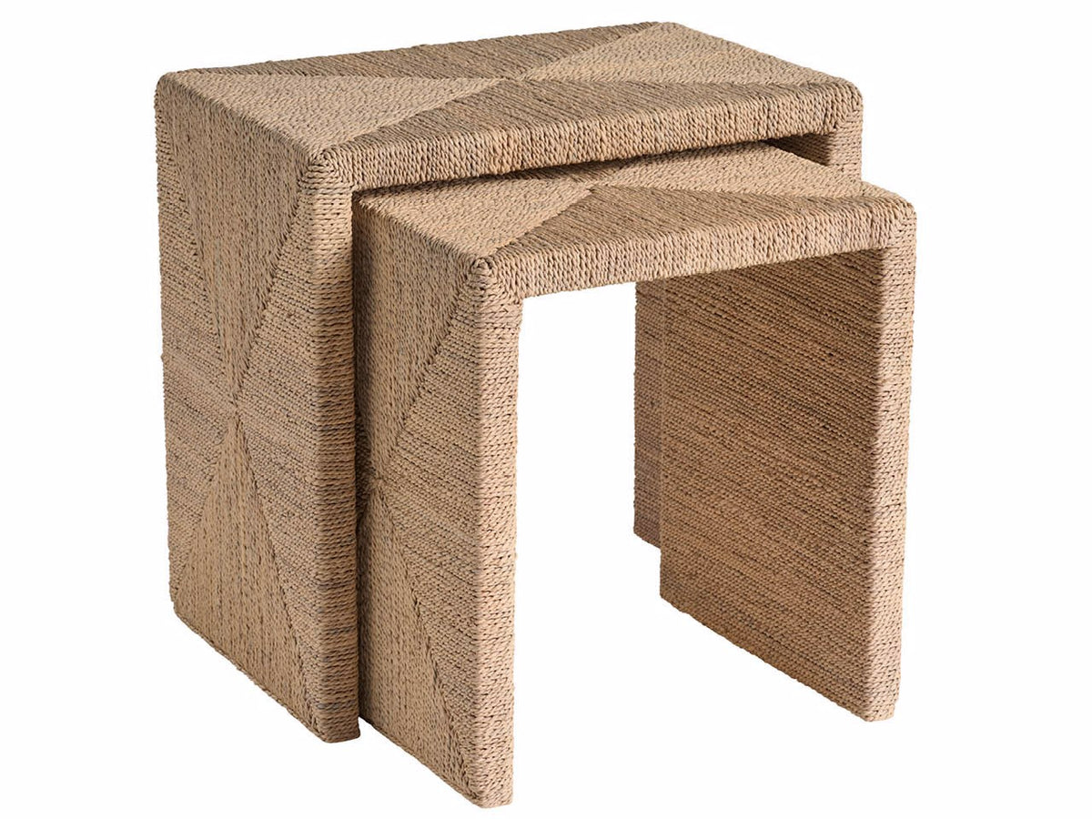 Universal Furniture Abaca Nesting Tables — Oasis Collection