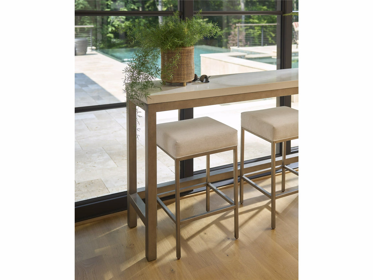 Universal Furniture Oasis Console with Stools — Oasis Collection