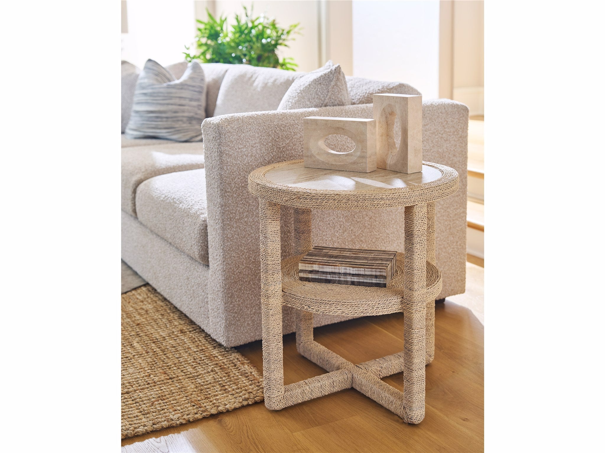 Universal Furniture Abaca Side Table — Oasis Collection