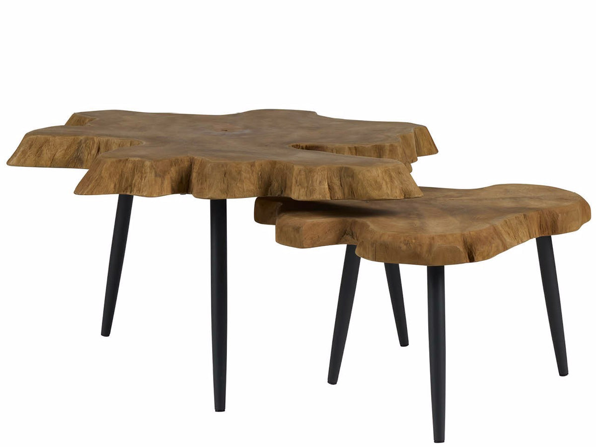 Universal Furniture Driftwood Nesting Tables — Oasis Collection