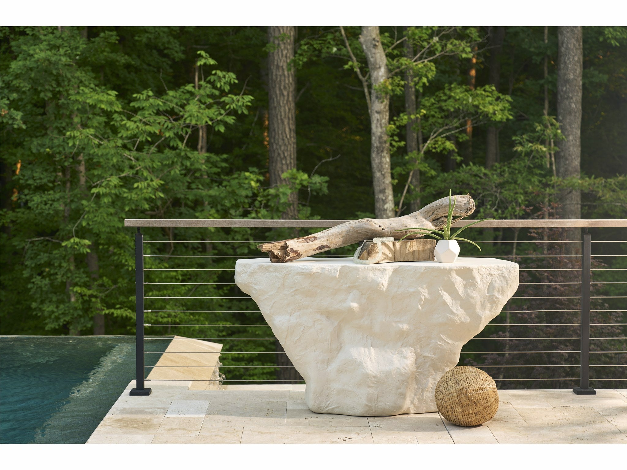 Universal Furniture Cliffside Console Table — Oasis Collection