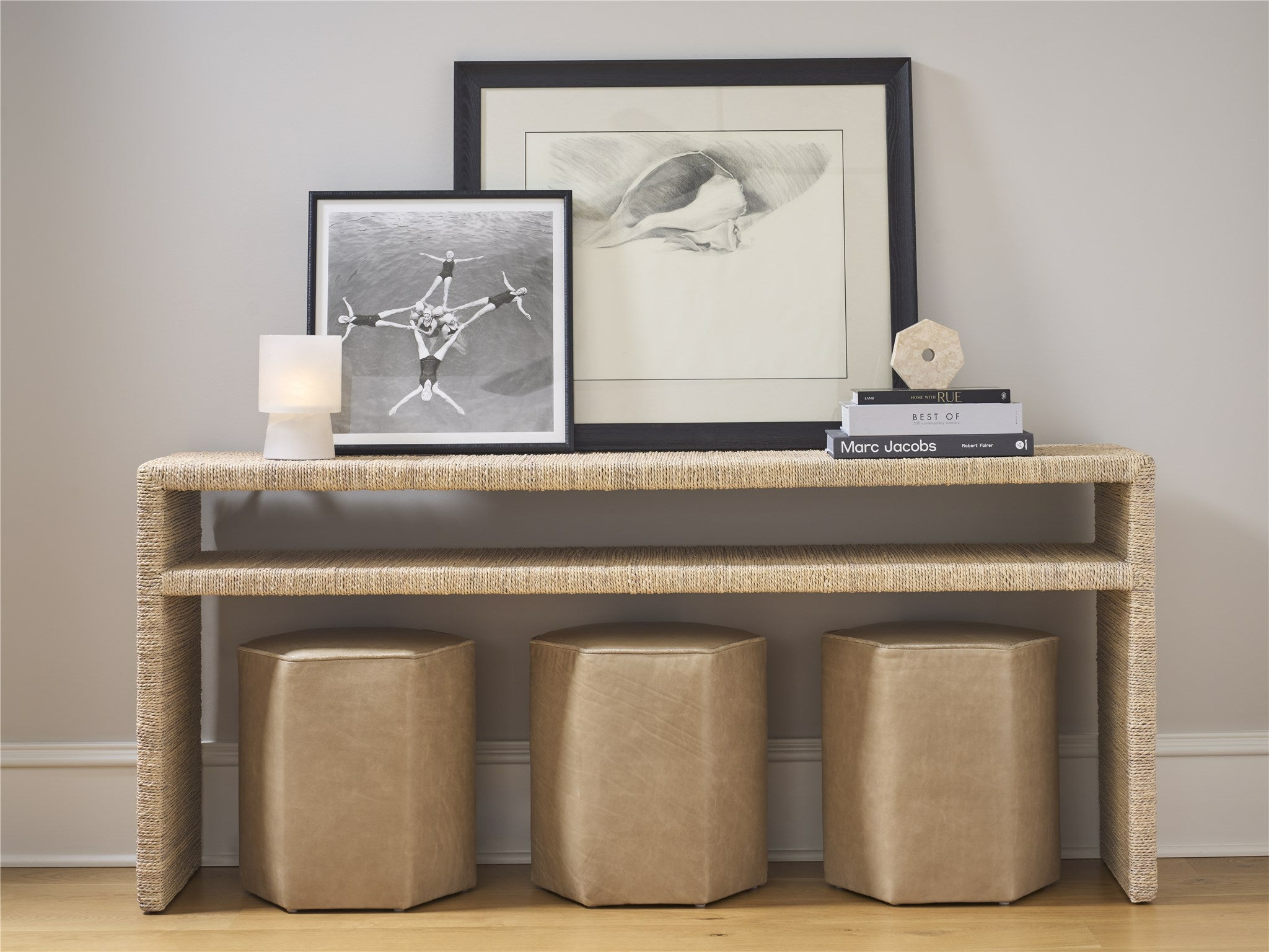 Universal Furniture Abaca Console — Oasis Collection