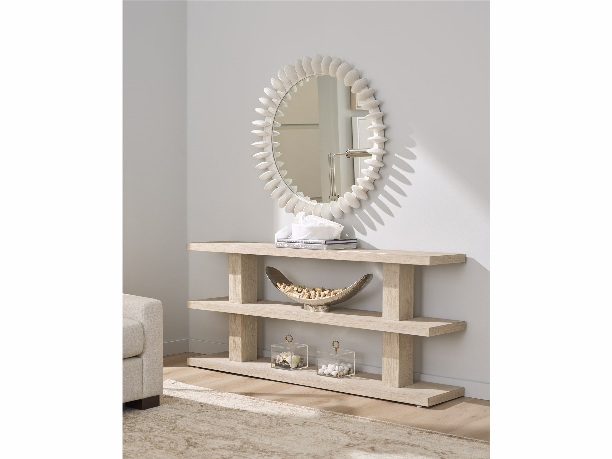 Universal Furniture Dockside Console — Oasis Collection