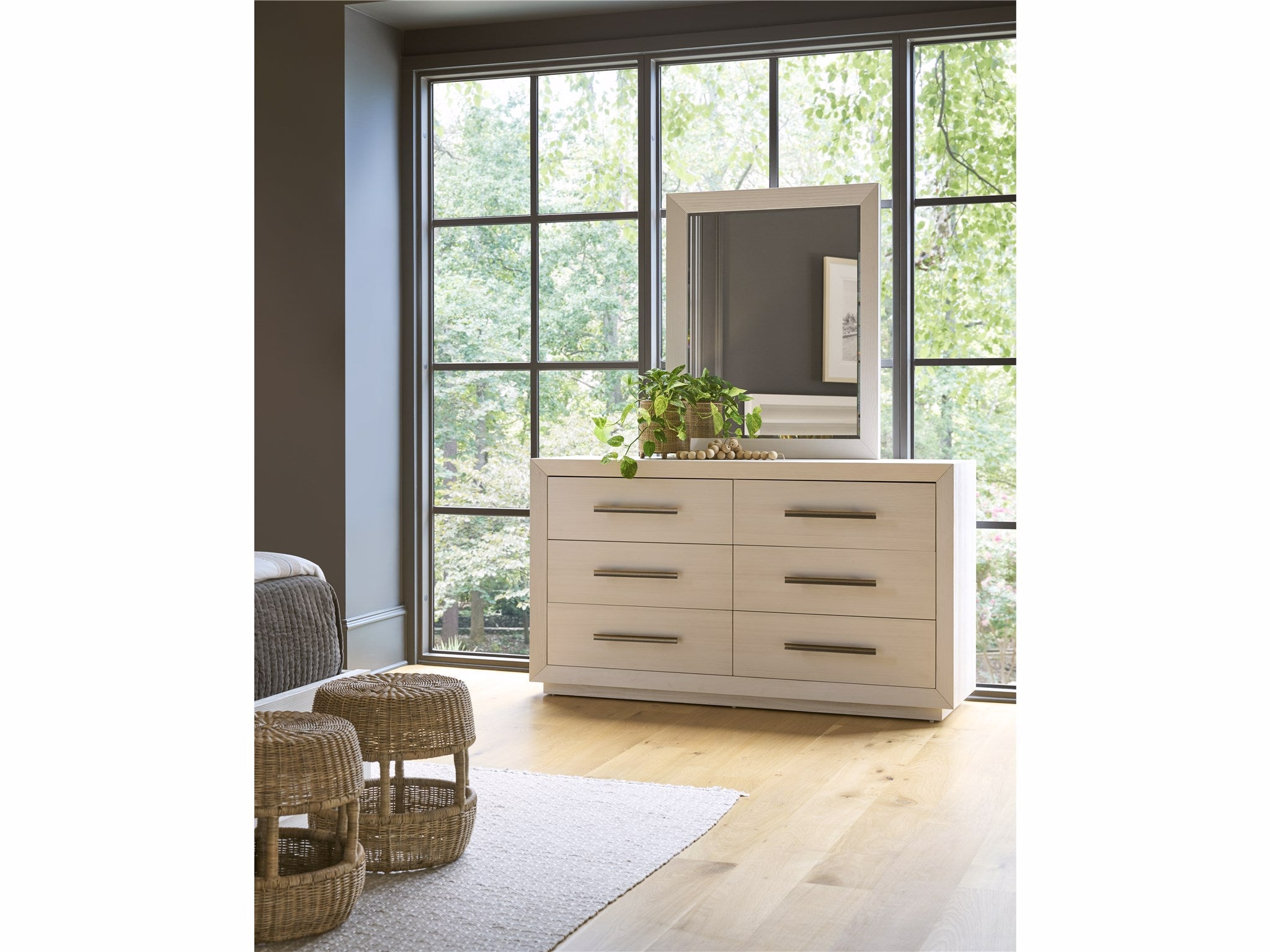Universal Furniture Shoreline Mirror — Oasis Collection